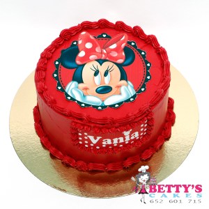 tarta cumpleaños Minnie mouse bettys cakes