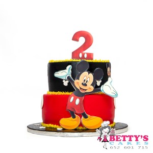 Tarta cumpleaños mickey mouse bettys cakes