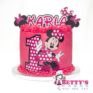TARTA FONDANT MINNIE MOUSE