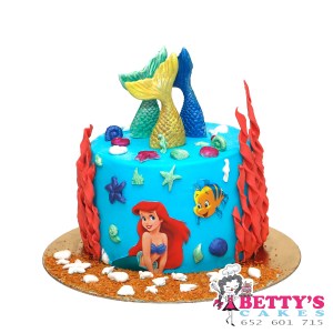TARTA FONDANT LA SIRENITA