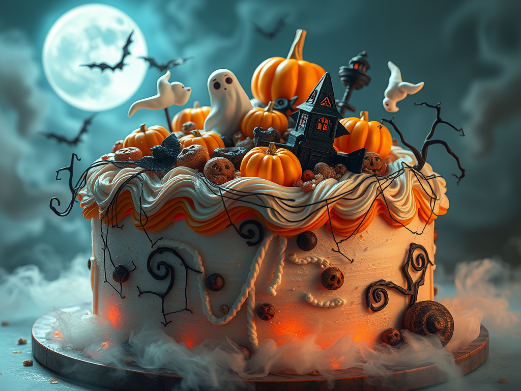 ¿Quieres una tarta para Halloween?