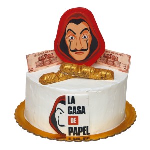 tarta la casa de papel