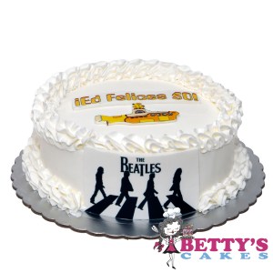 tarta los beatles abey road