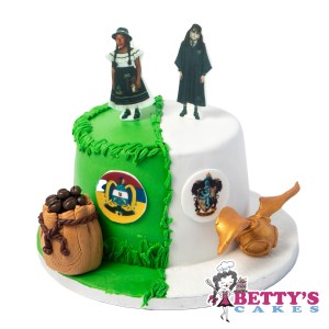 tarta fondant cafe colombiano y harry potter